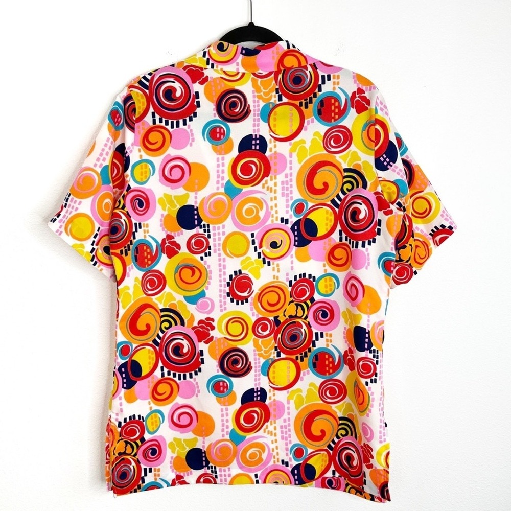 Retro Vintage Funky Blouse Top - Picture 6 of 10